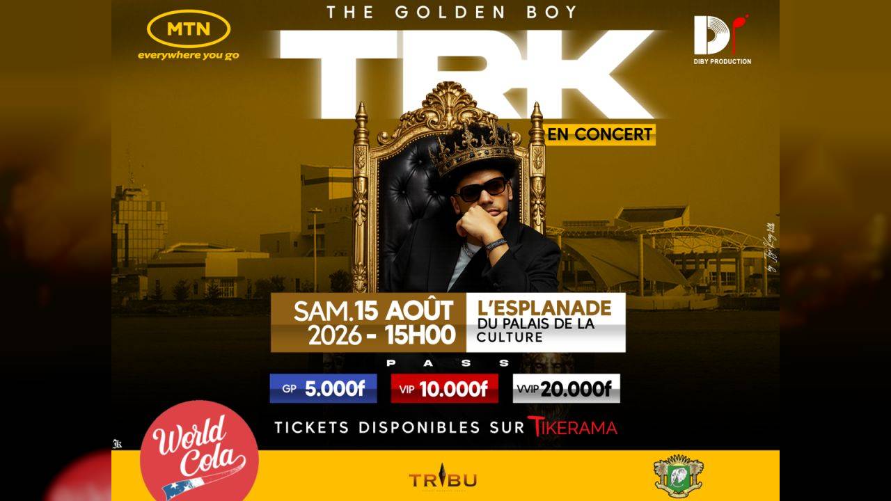 TRK EN CONCERT AU PALAIS DE LA CULTURE