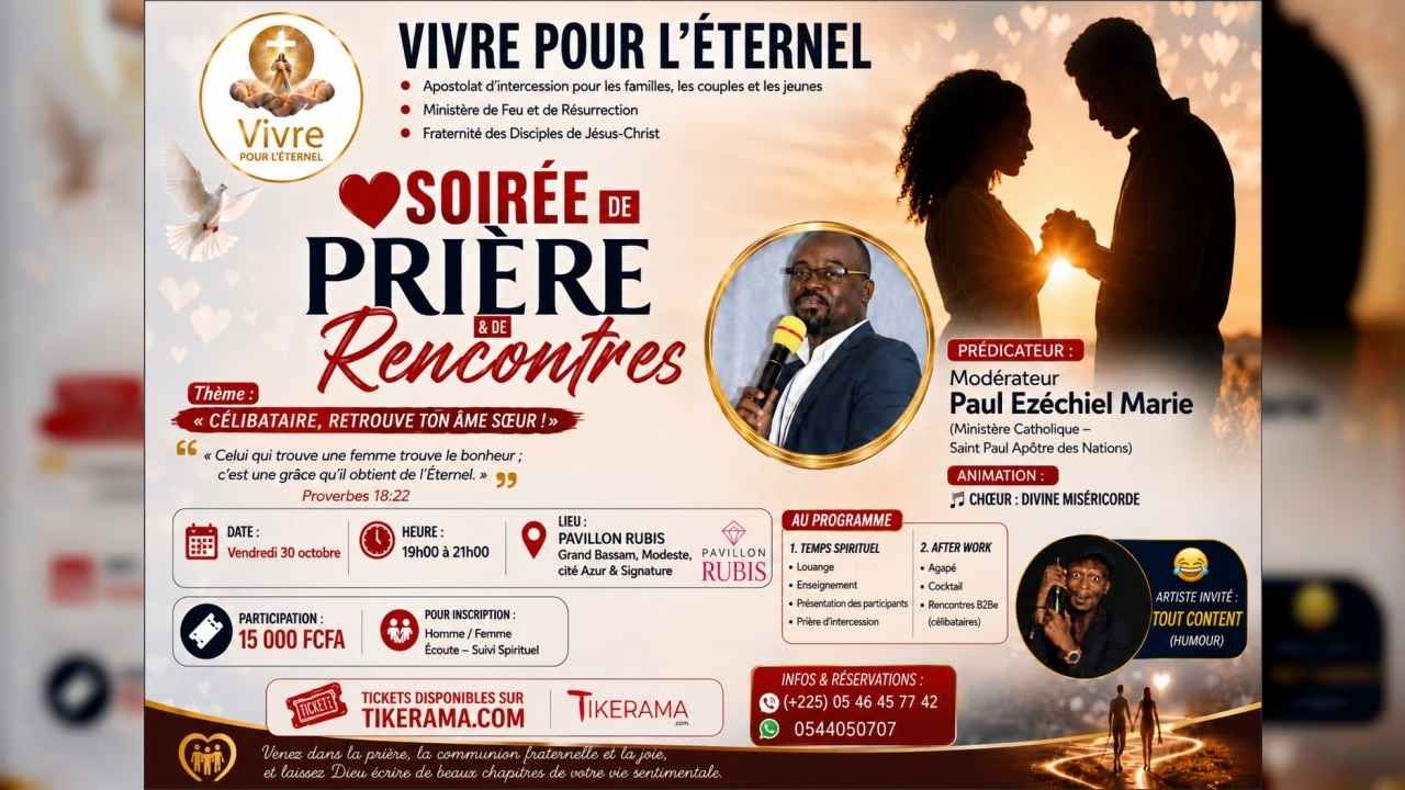 Soirée de Prière et de Rencontre