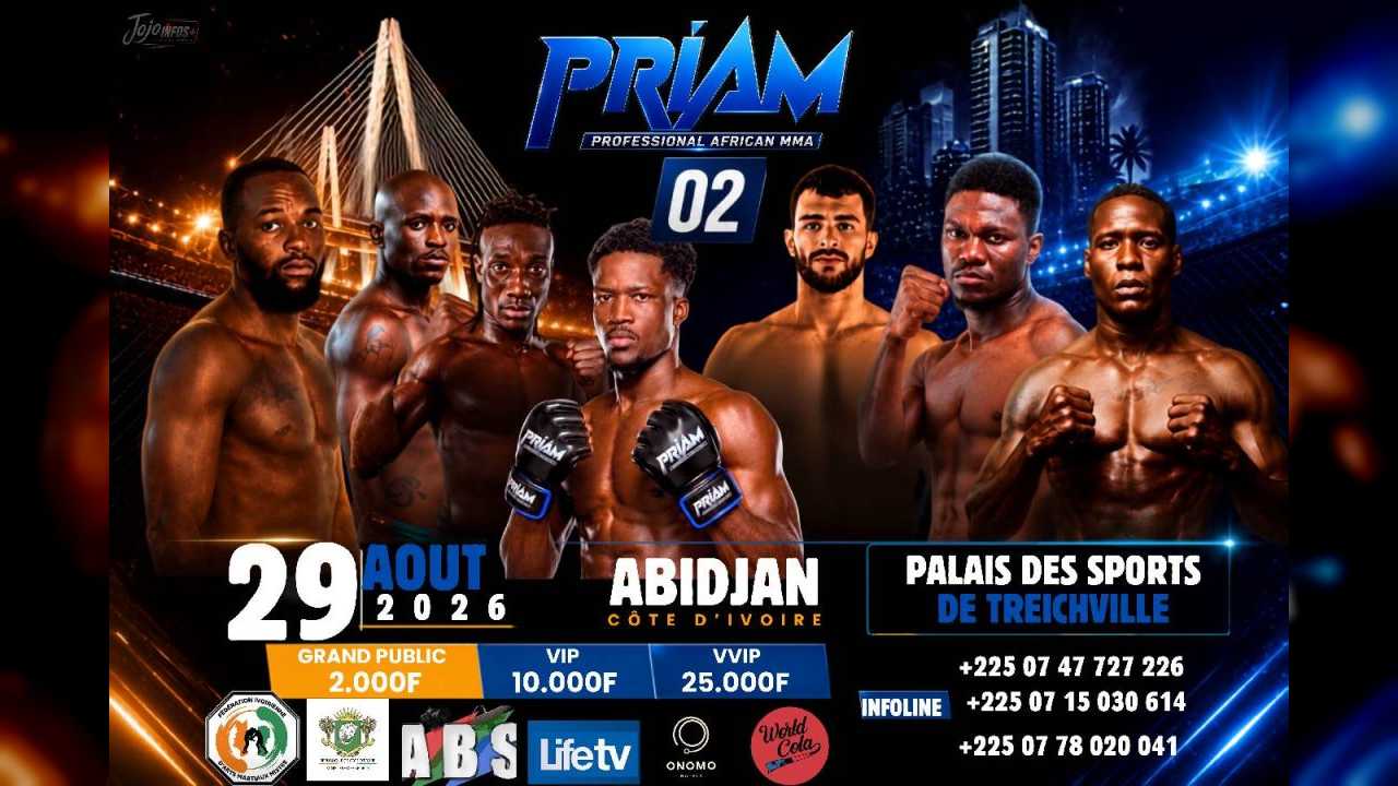 PROFESSIONNAL AFRICAN MMA (PRIAM 02)