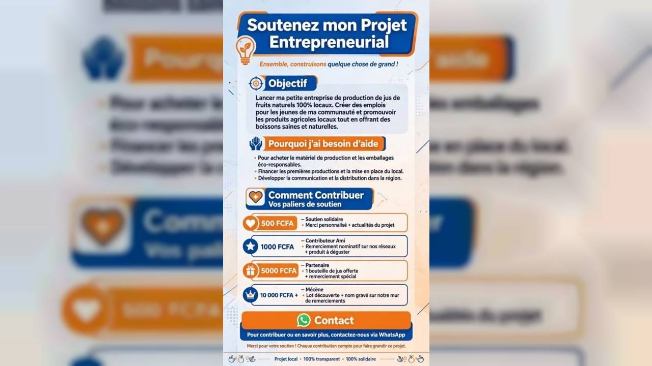 AIDEZ MOI À FINALISER MON PROJET