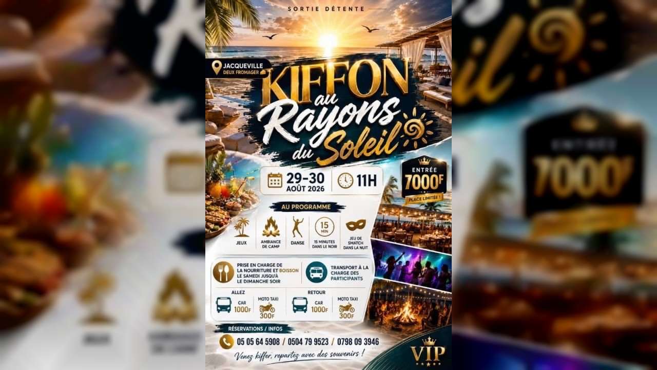 kiffons au rayon du soleil