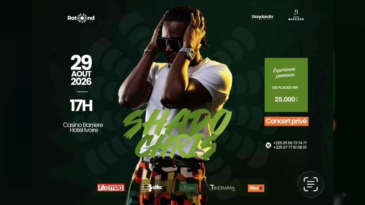 SHADO CHRIS CONCERT PRIVE ROTOND