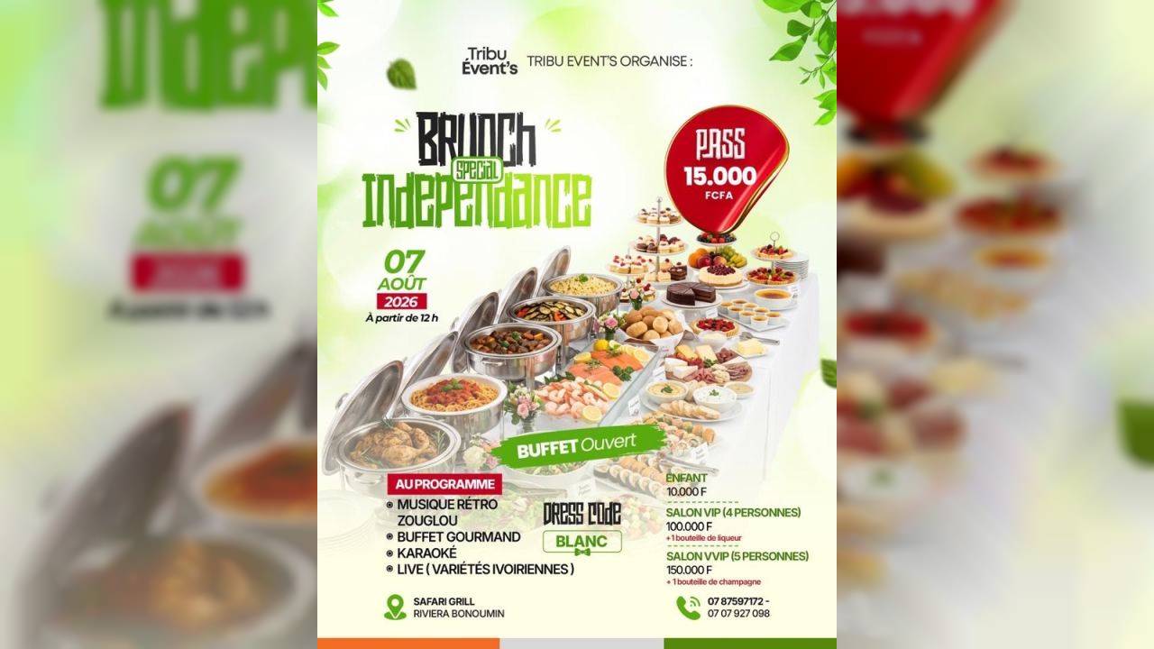 Brunch spécial ’indépendance
