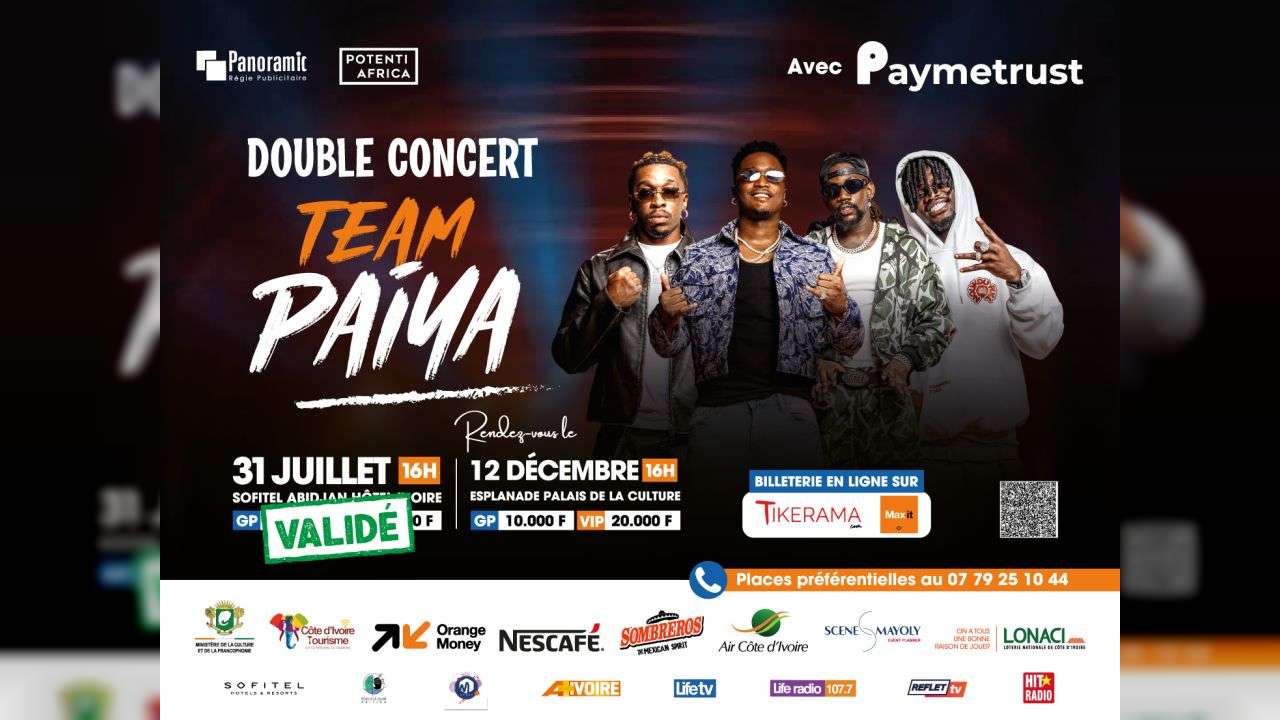 DOUBLE CONCERT DE TEAM PAIYA