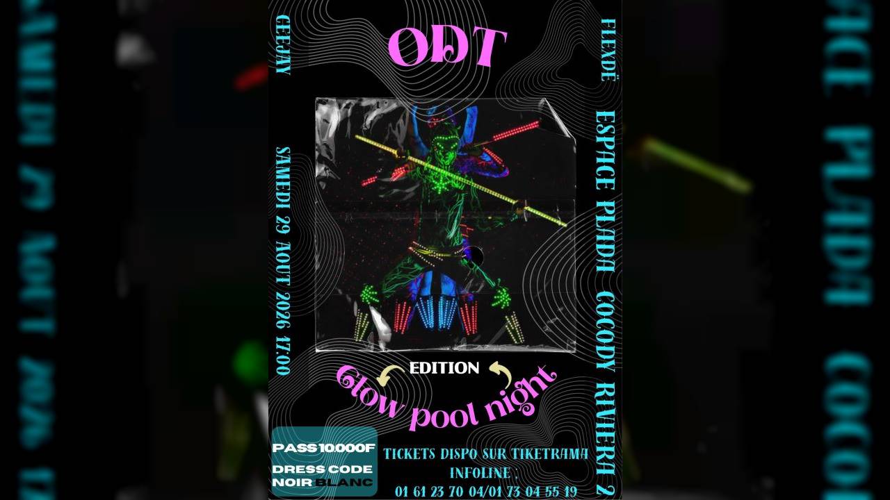 ODT : glow pool night