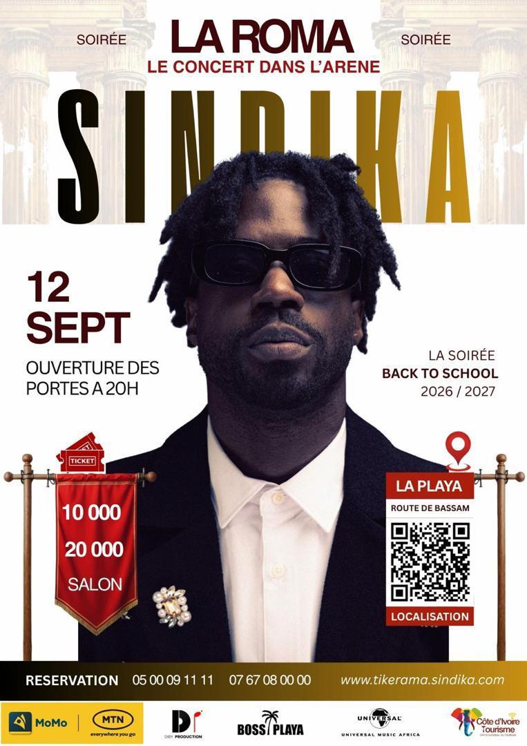 SINDIKA – LE CONCERT DANS L’ARÈNE | TIKERAMA