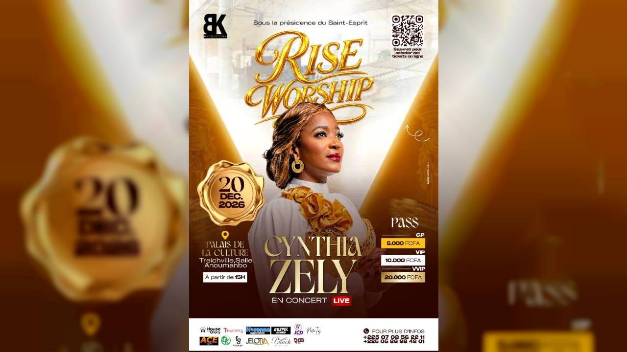 concert Cynthia Zely RISE WORSHIP