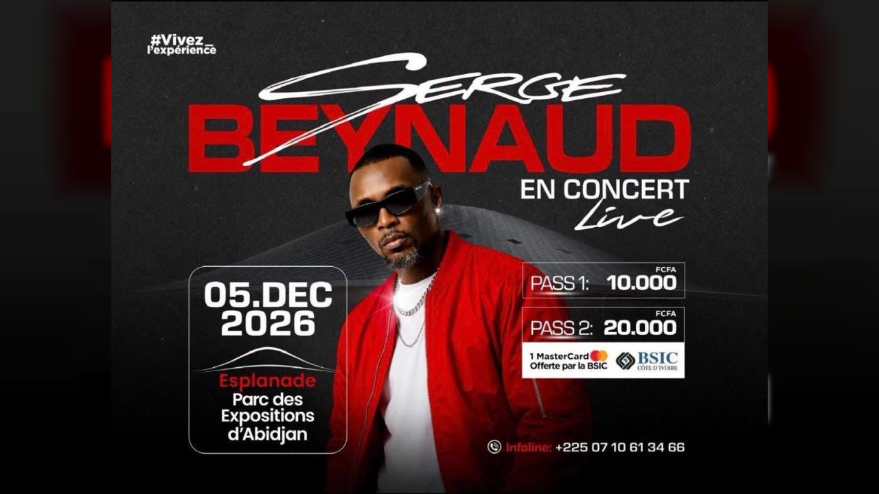 Beynaud en concert à l’esplanade du parc des expos
