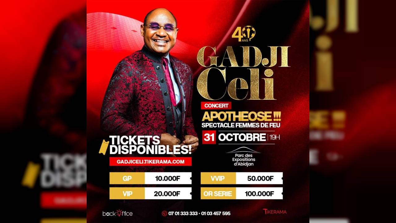 CONCERT APOTHÉOSE 40 ANS GADJI CELI
