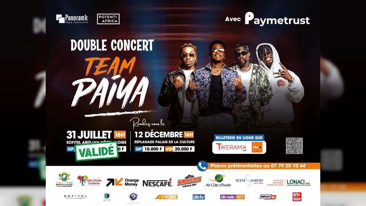 DOUBLE CONCERT DE TEAM PAIYA
