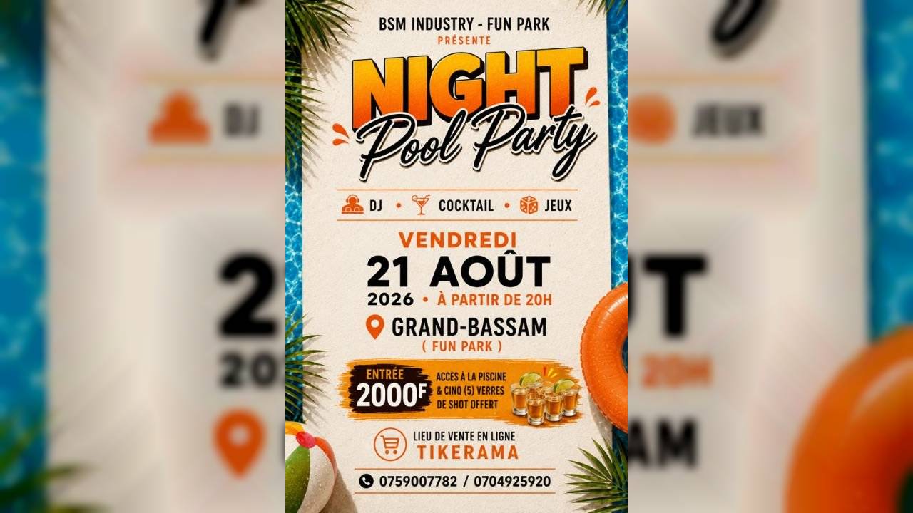 NIGHT POOL PARTY
