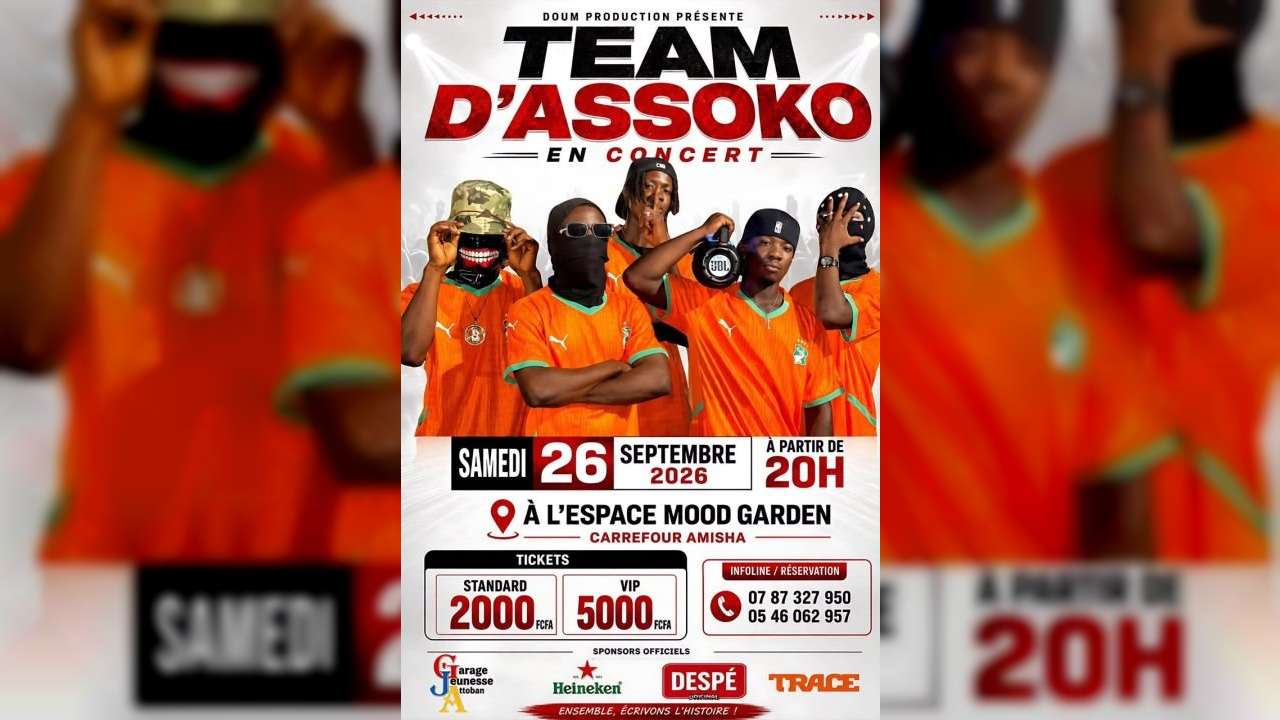 TEAM D’ASSOKO EN CONCERT