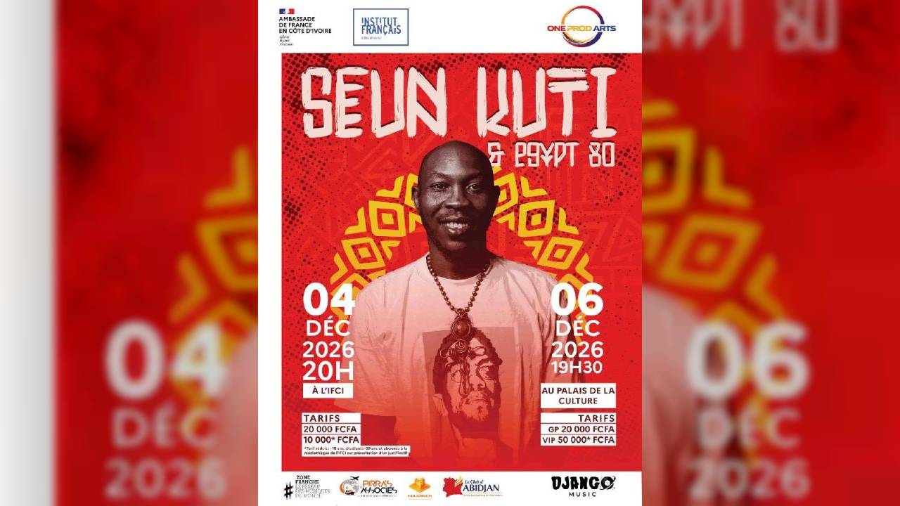 Seun Kuti & Egypt 80 à Abidjan
