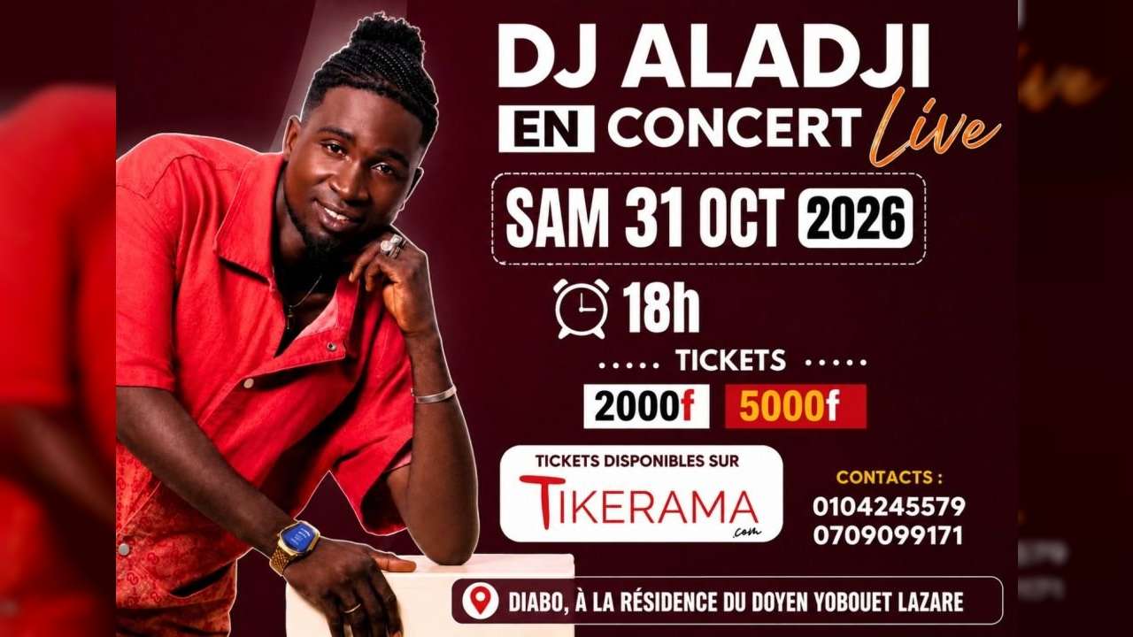 DJ ALADJI EN CONCERT LIVE