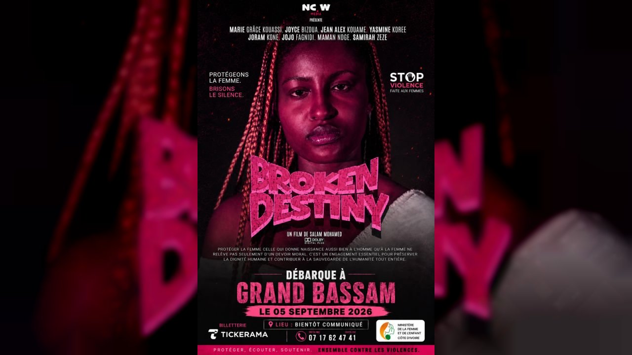 BROKEN DESTINY DÉBARQUE A GRAND BASSAM.