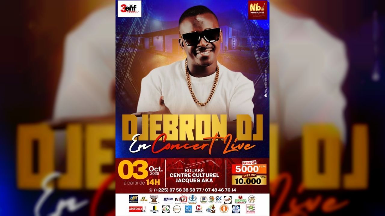 Djebron DJ en concert live