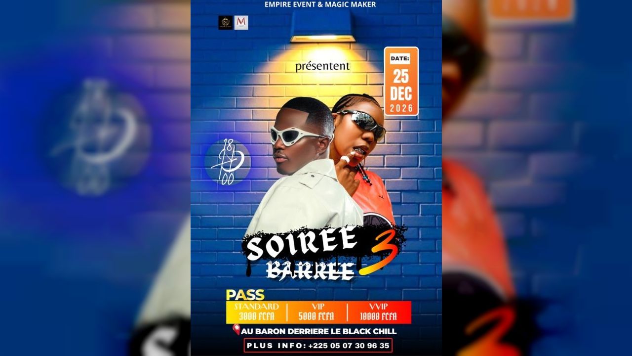 SOIRÉE BARRÉE 3