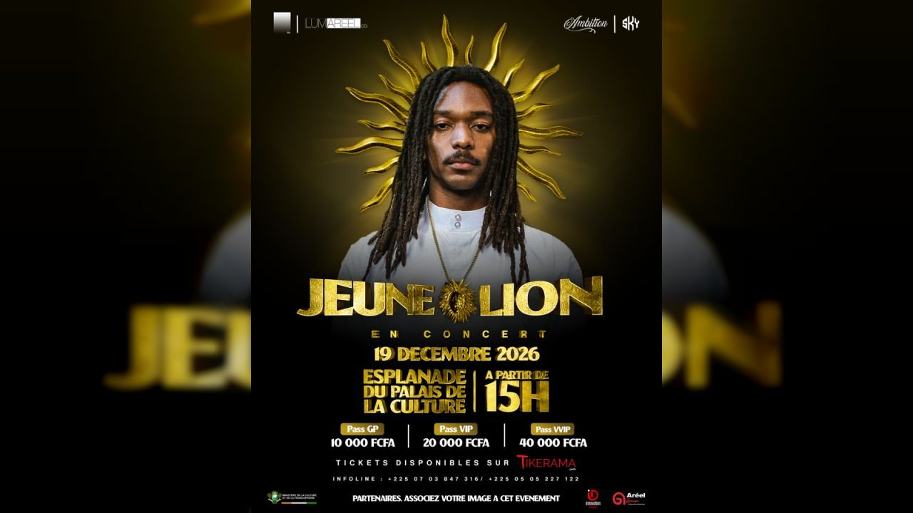 JEUNE LION EN CONCERT A ABIDJAN