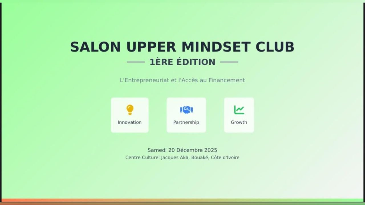 Salon de l'Entrepreneuriat de Bouaké