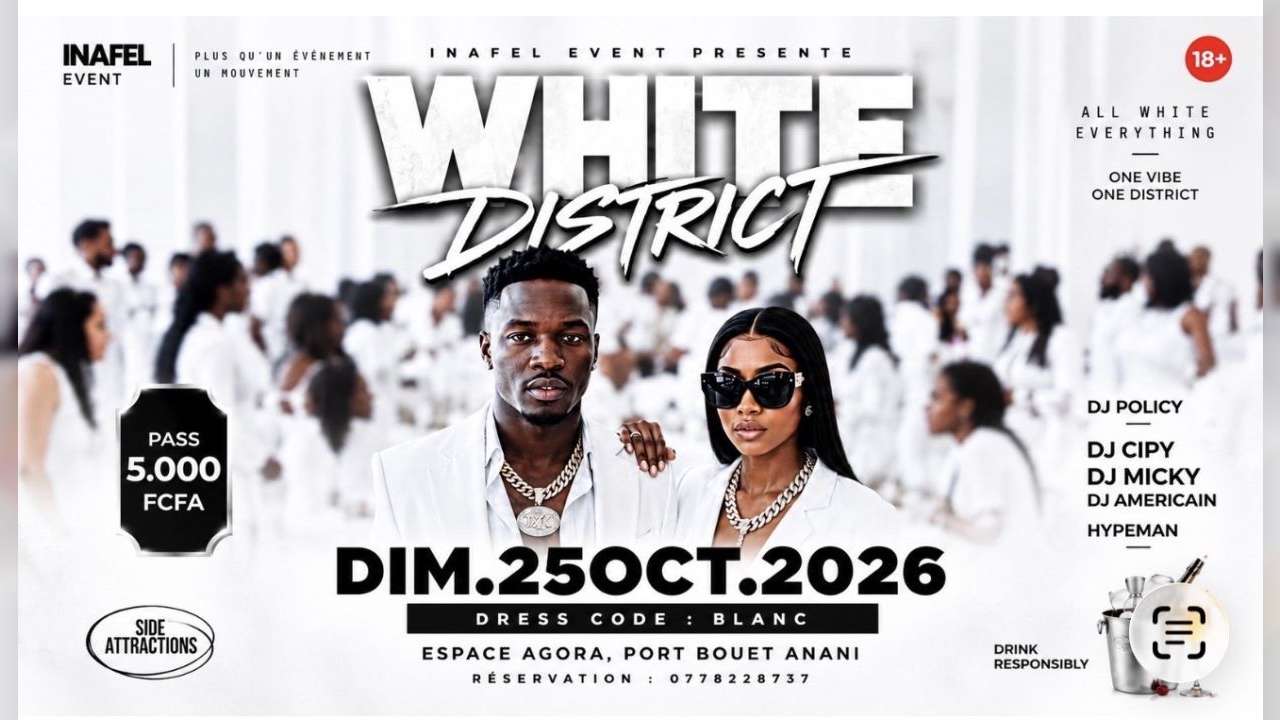 WHITE DISTRICT 001 — WHITE PARTY