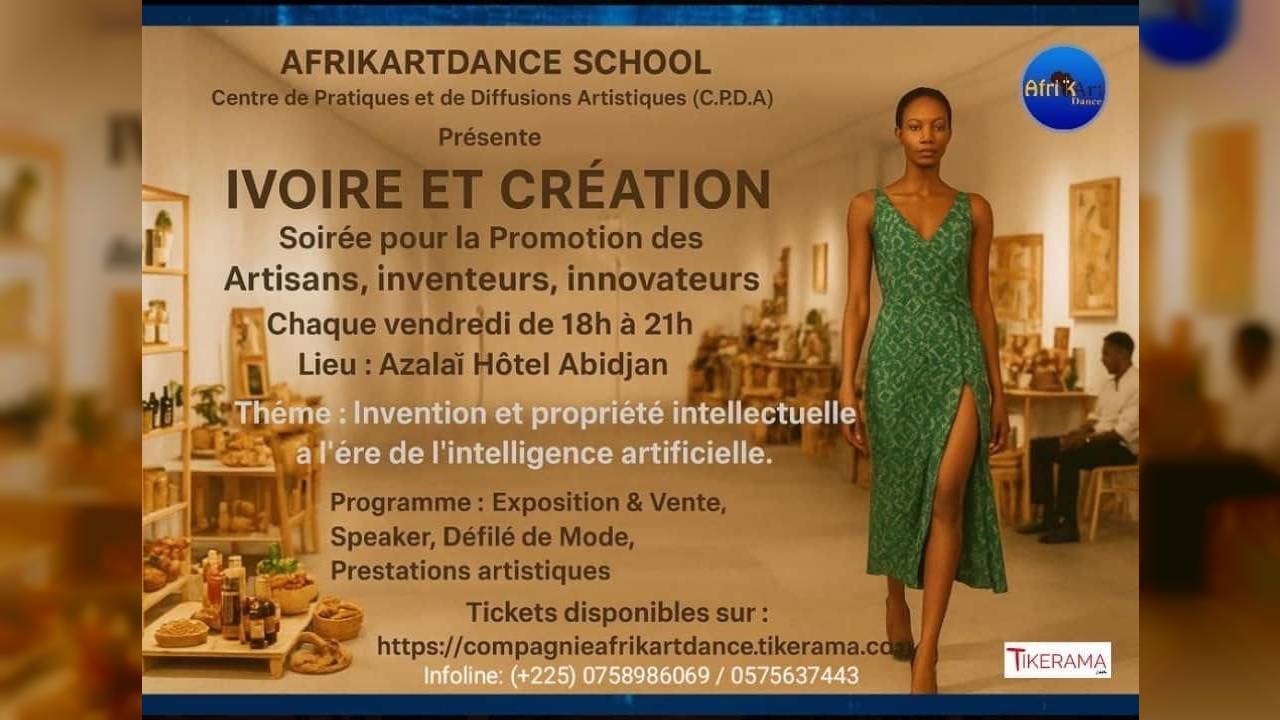 IVOIRE ET CREATION À AZALAÏ HÔTEL ABIDJAN.