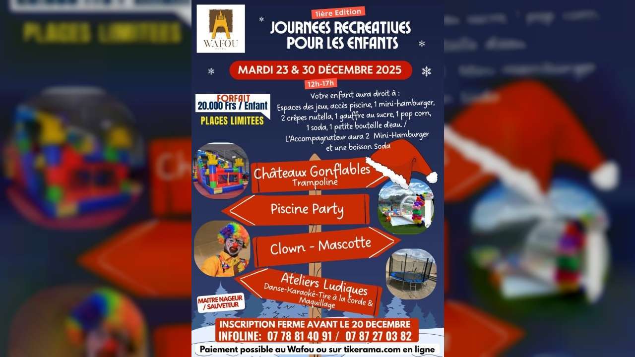 LE WAFOU / JOURNEES RECREATIVES POUR ENFANTS