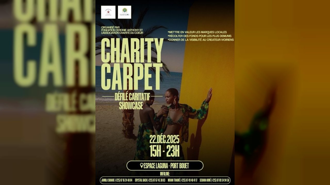 CHARITY CARPET (Défilé Caritatif Showcase)