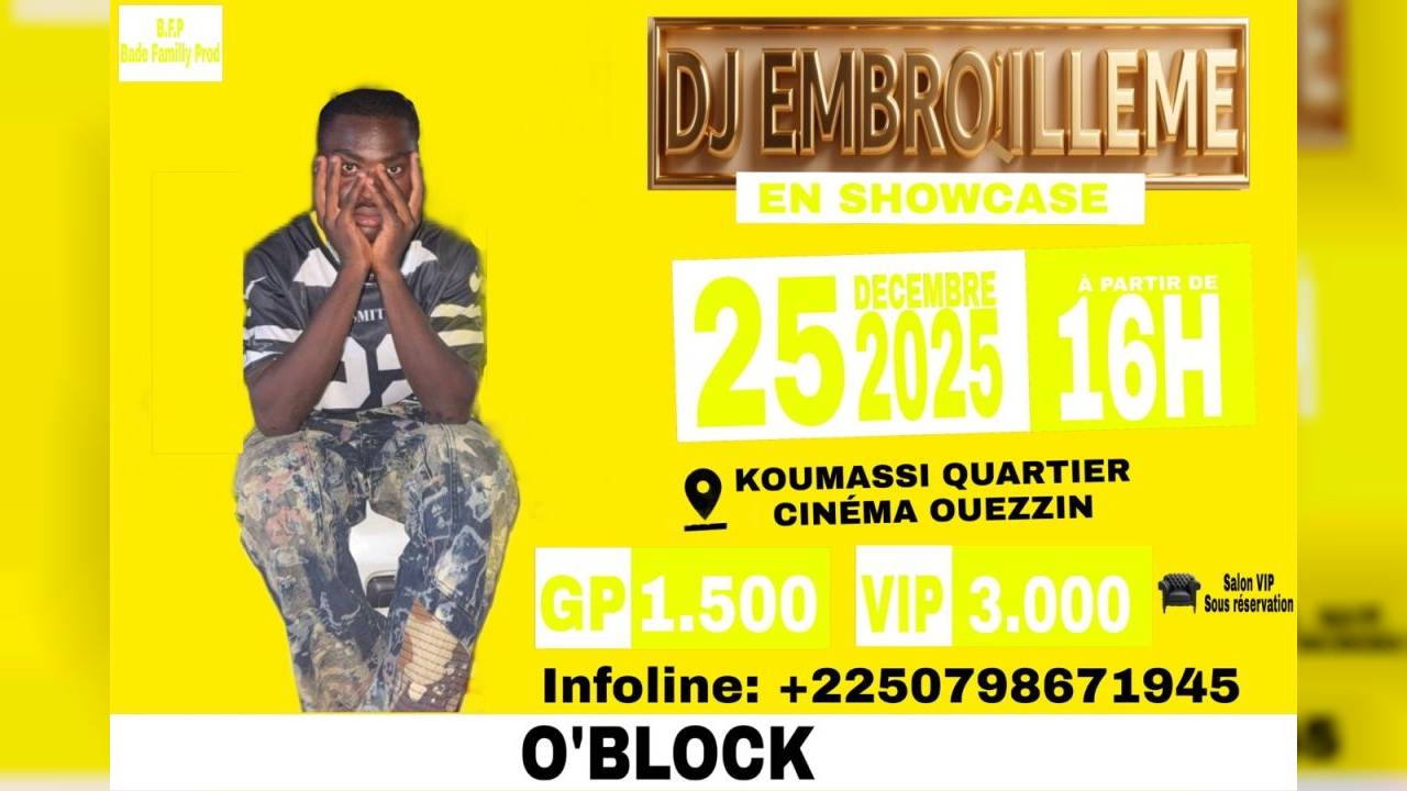 Dj embrouillement en showcase