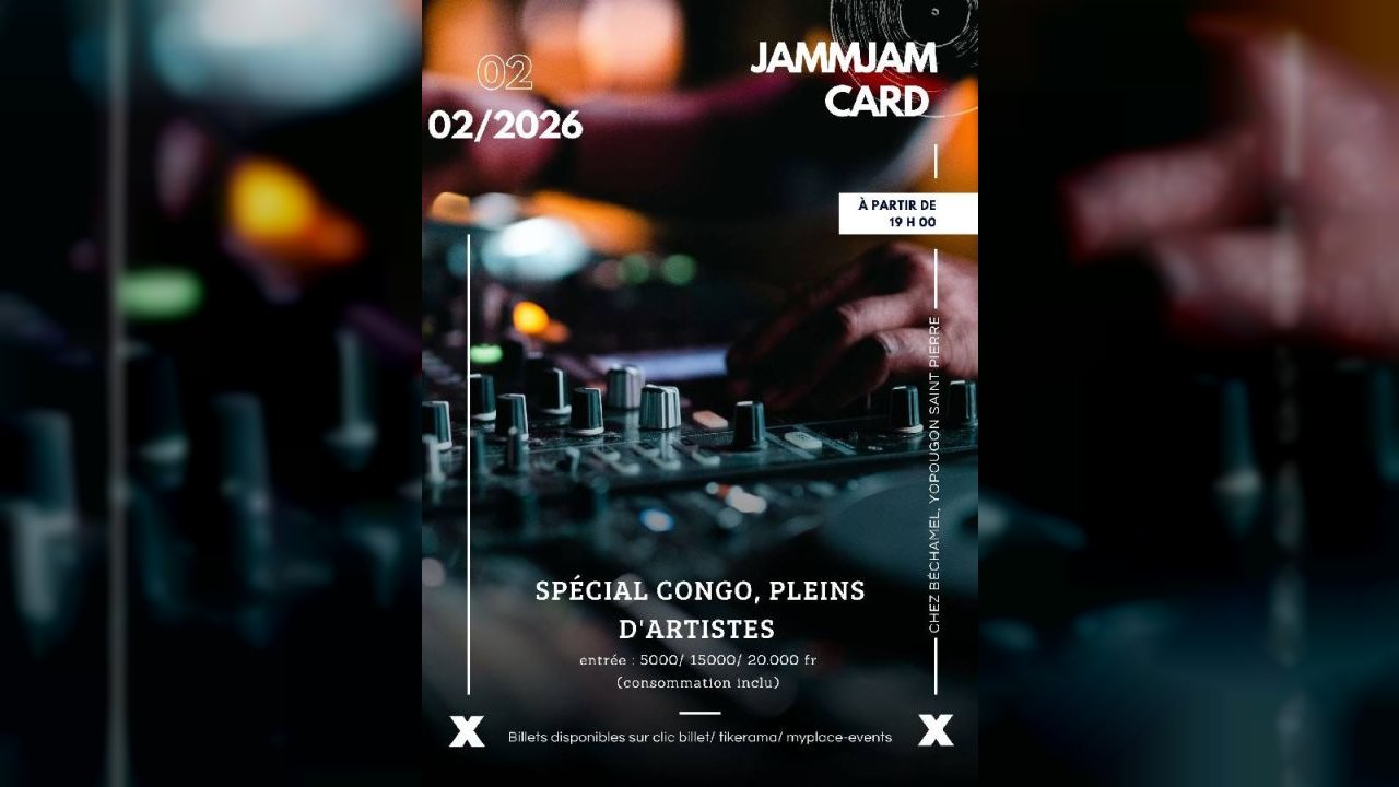 jammjam card/bana Congo