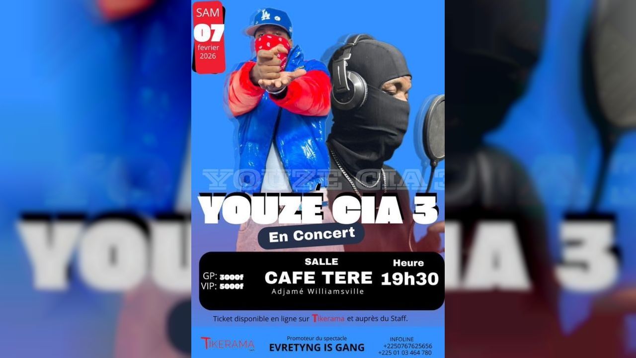YOUZE CIA3 en concert
