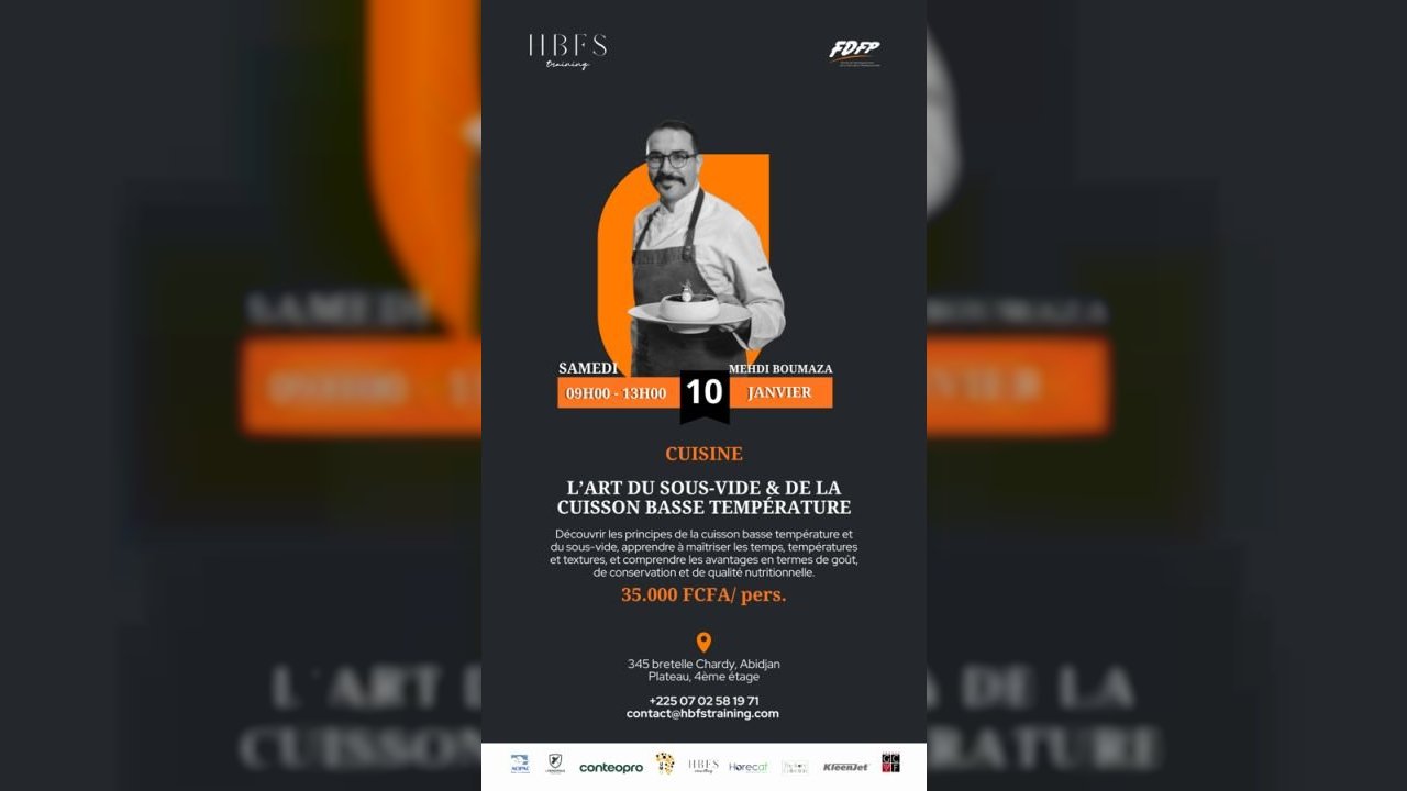 Atelier Art du sous-Vide