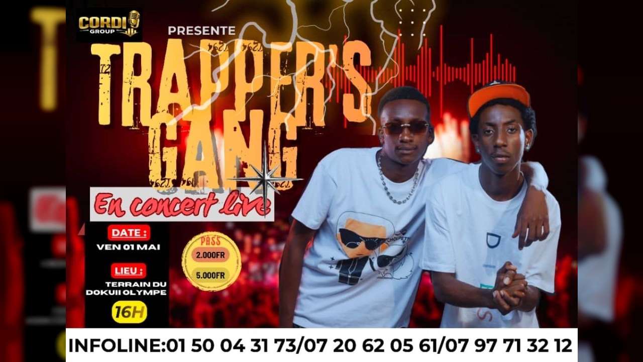 TRAPPER’S GANG EN CONCERT LIVE