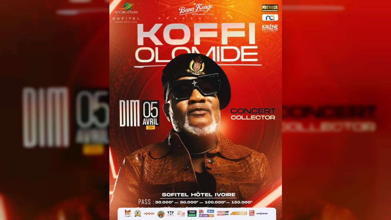 KOFFI OLOMIDÉ – CONCERT COLLECTOR À ABIDJAN