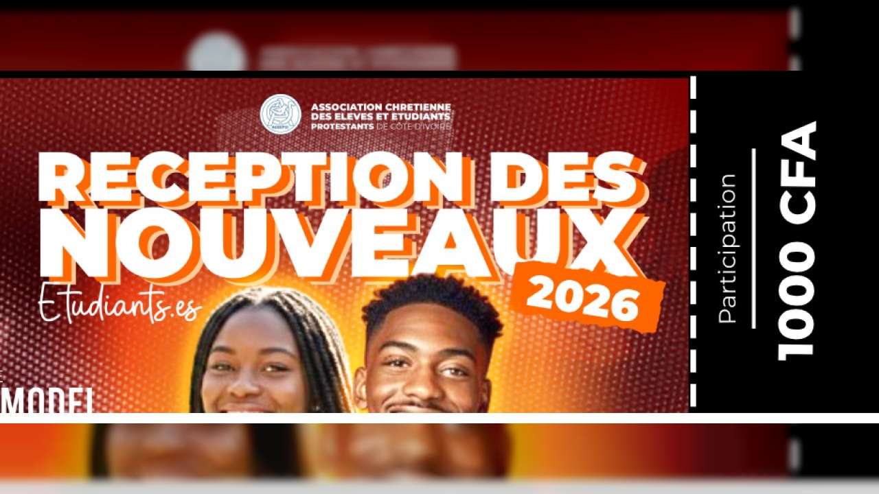 RECEPTION DES NOUVEAUX ETUDIANTS ACEEPCISTE
