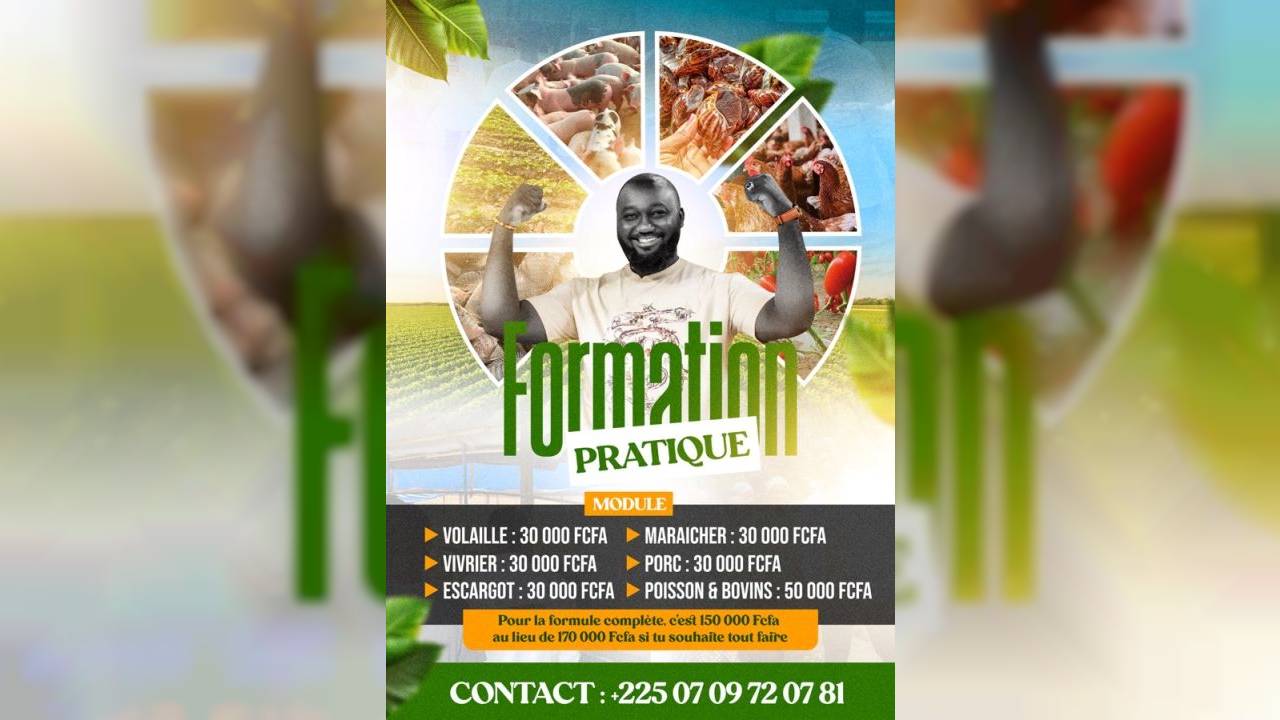 FORMATION PRATIQUE AGRICULTURE/ELEVAGE