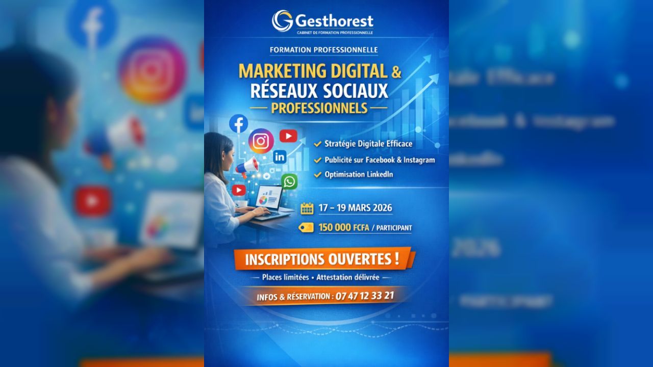 Marketing Digital & Réseaux Sociaux Professionnels