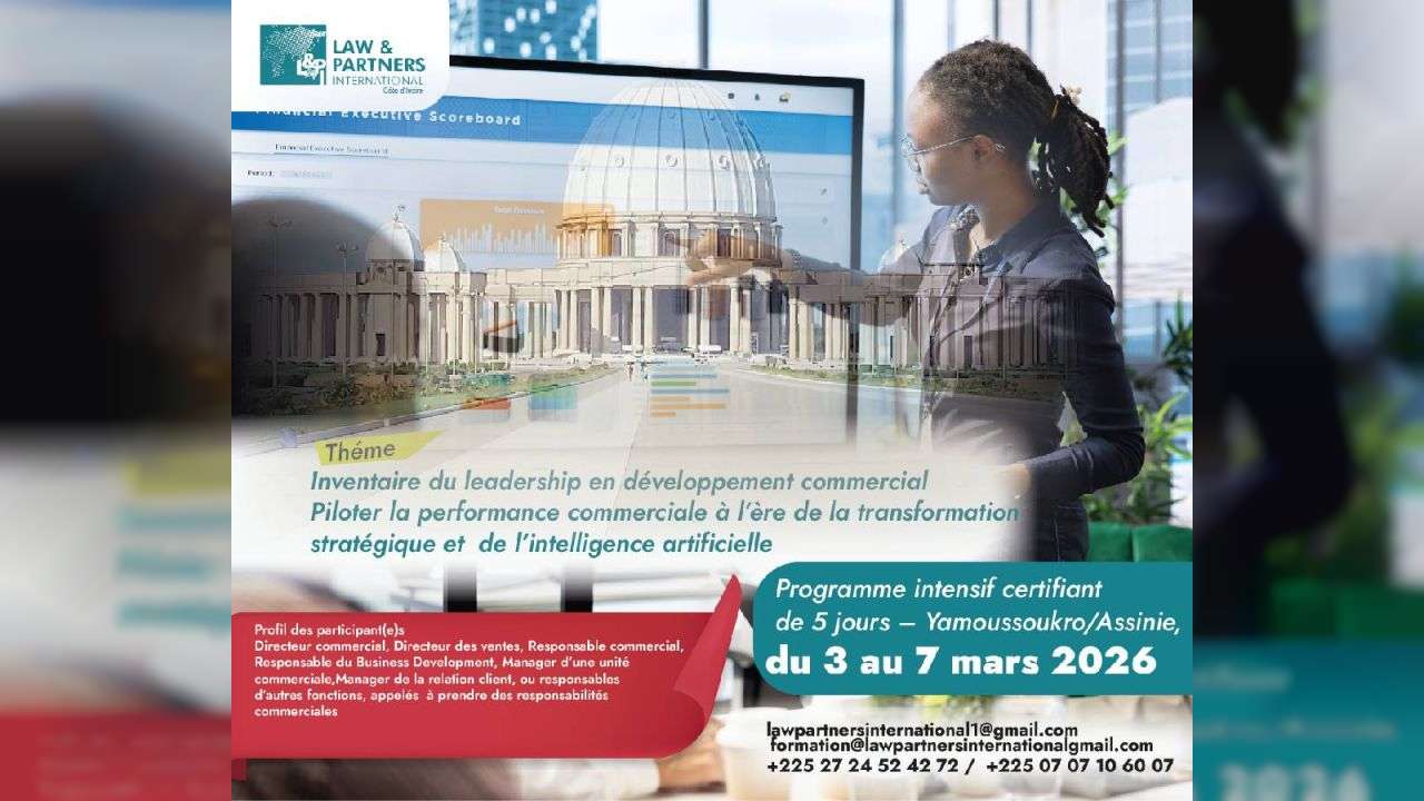 ATELIER DE FORMATION TOP MANAGER