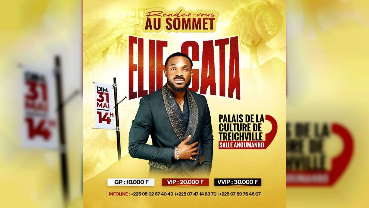 Chantre Elie GATA en Concert live