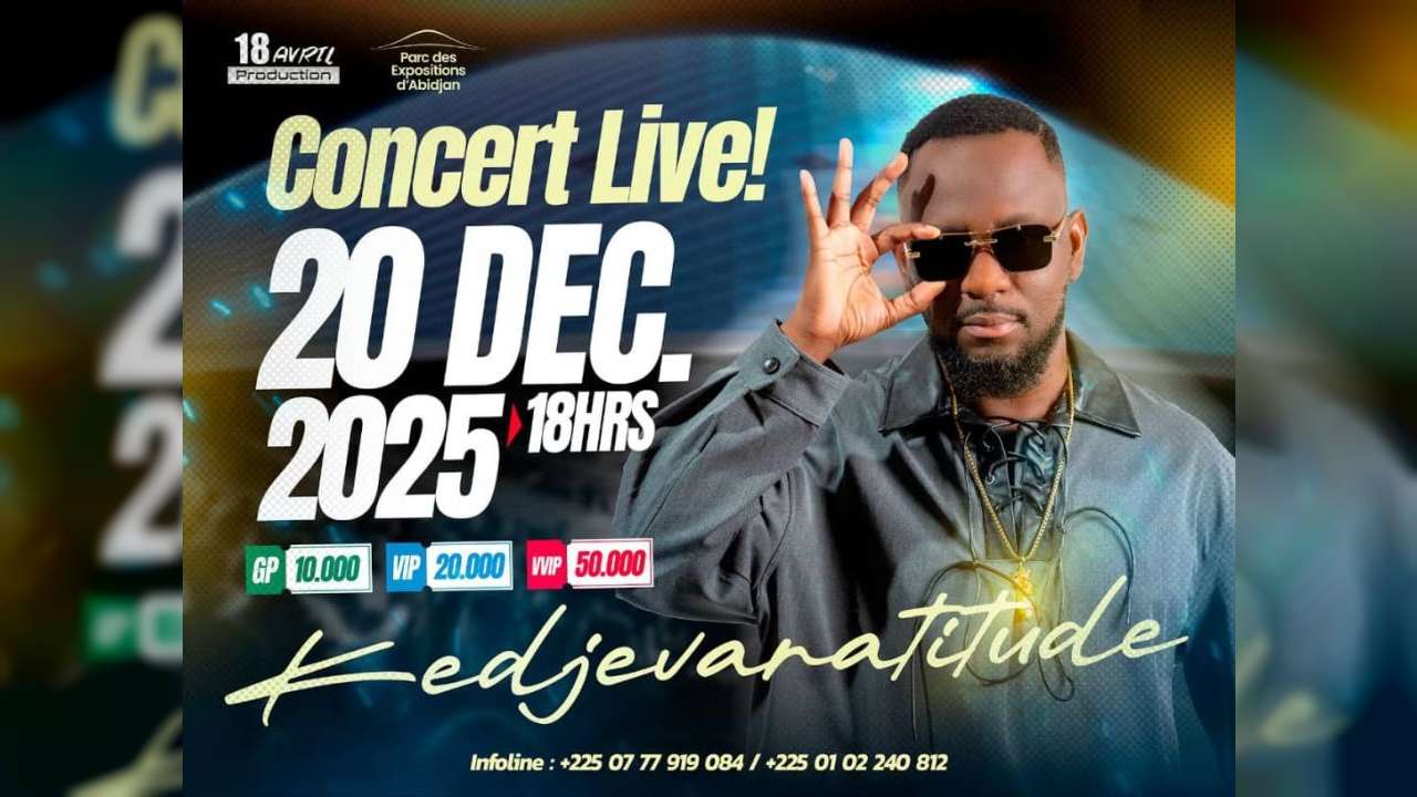 KEDJEVARA DJ EN CONCERT LIVE