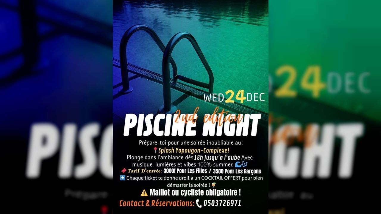 PISCINE NIGHT