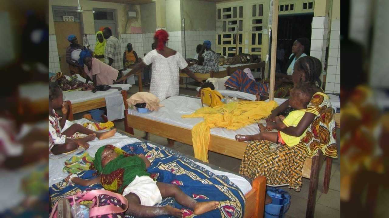 soutien des enfants malades en Côte d'Ivoire