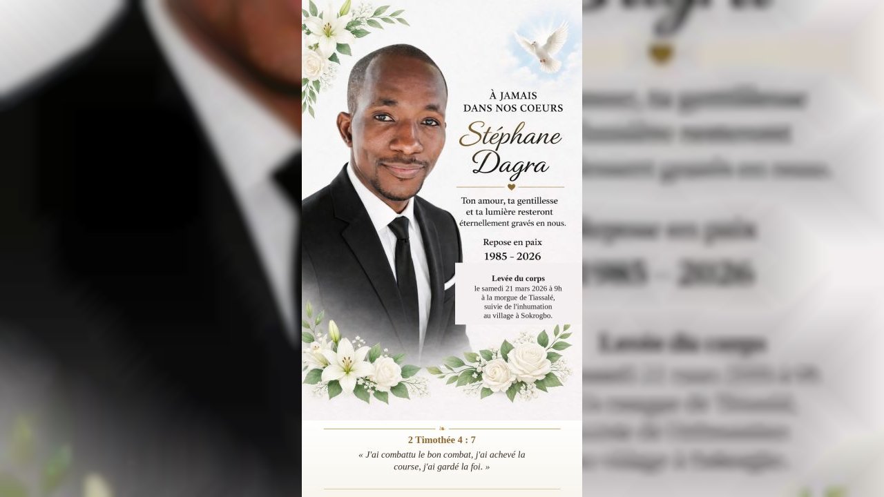 Soutien en hommage à Stéphane Dagra