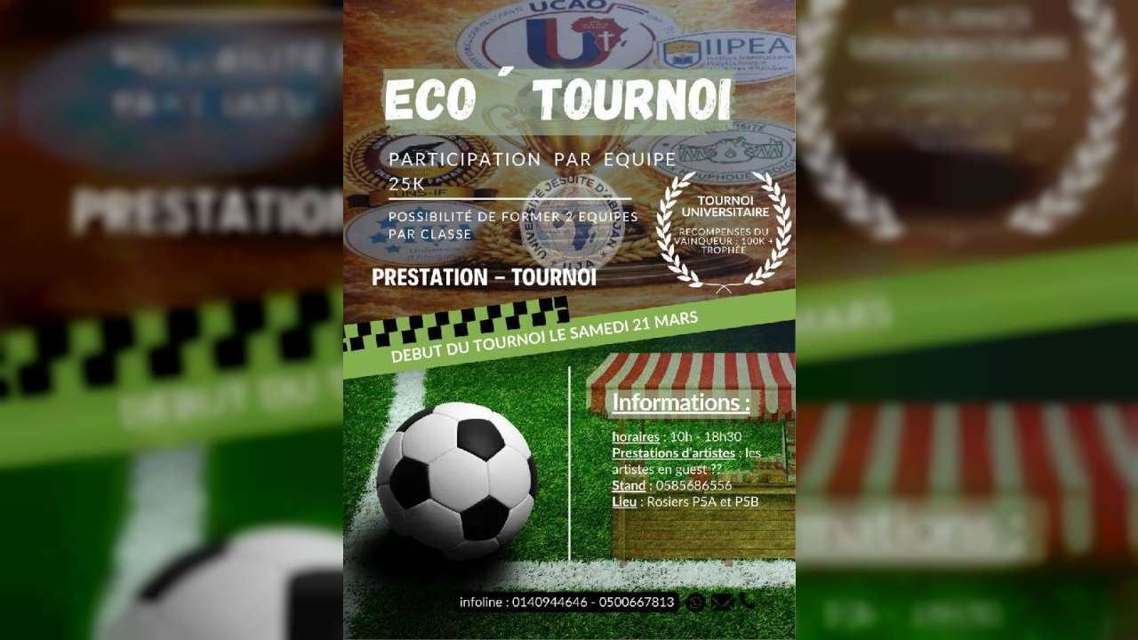 ECO' TOURNOI ⚽