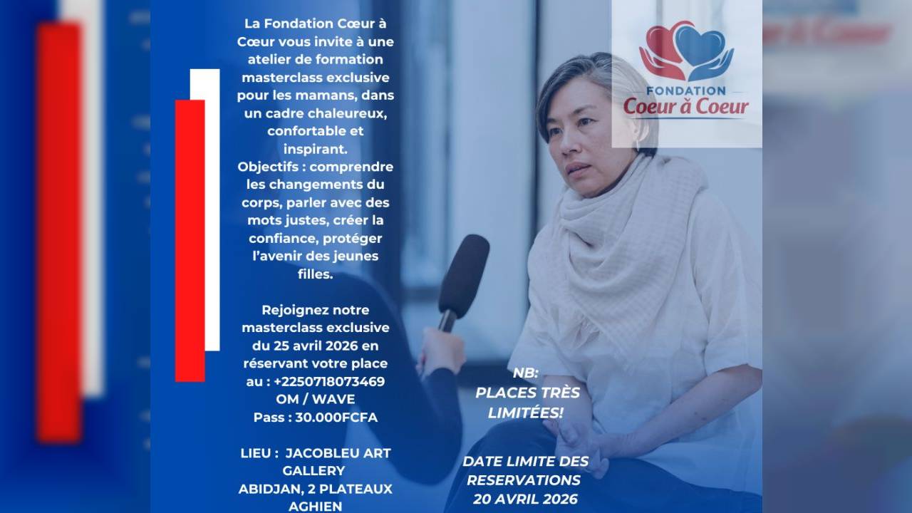 Atelier de Formation MasterClass