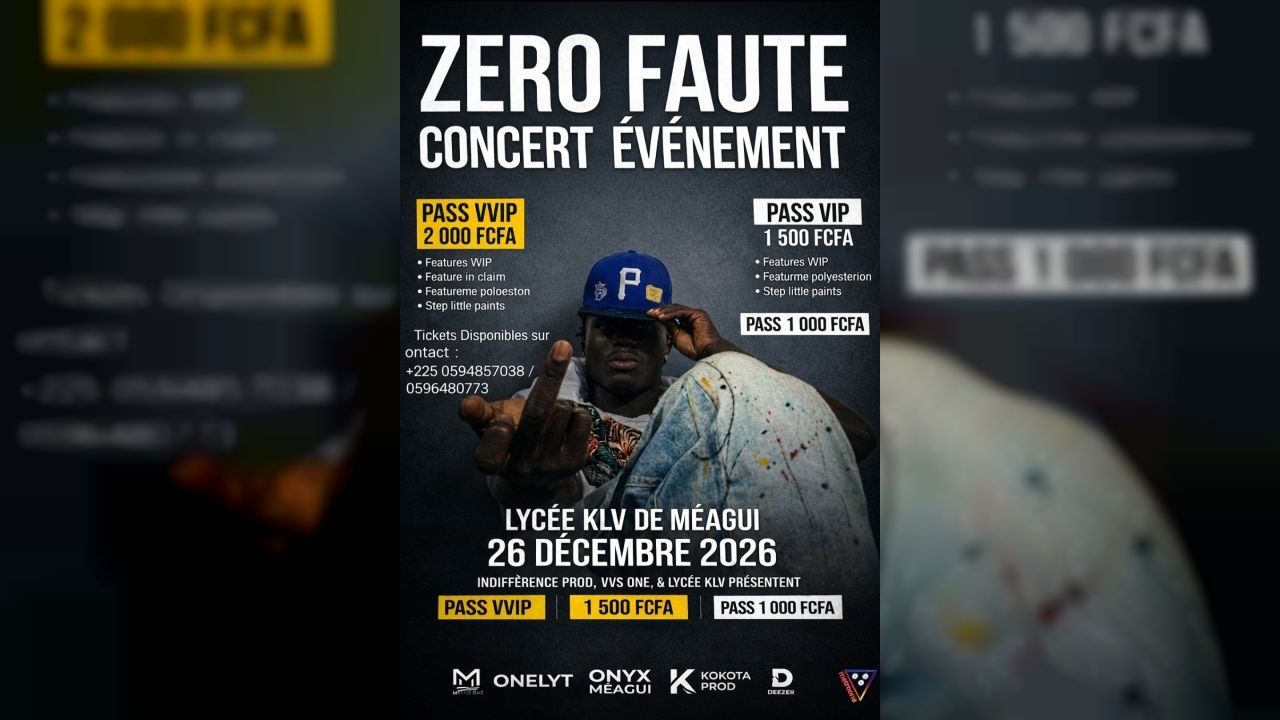 Concert de Zéro Faute