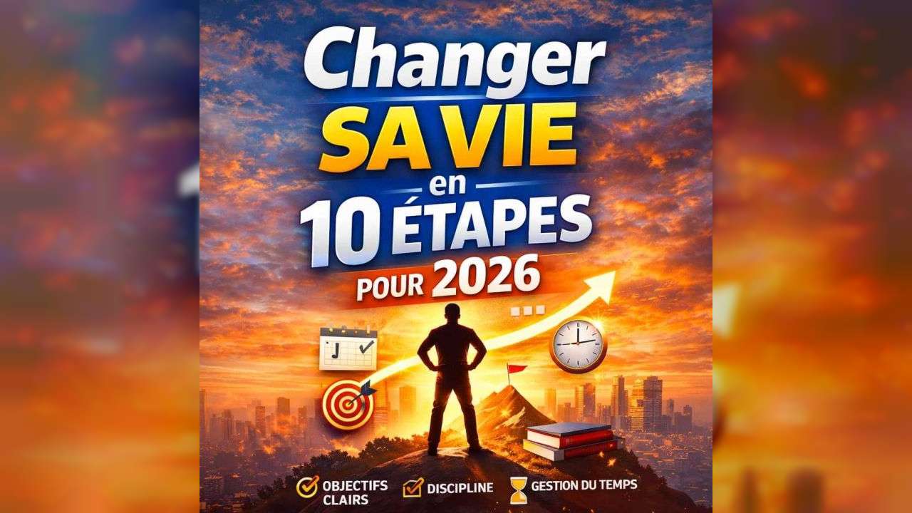 CHANGER SA VIE EN 10 ÉTAPES POUR 2026