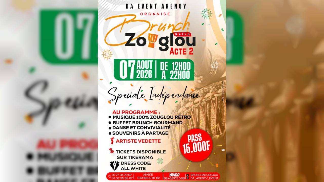 Brunch Zouglou retro (Spreciale independance)