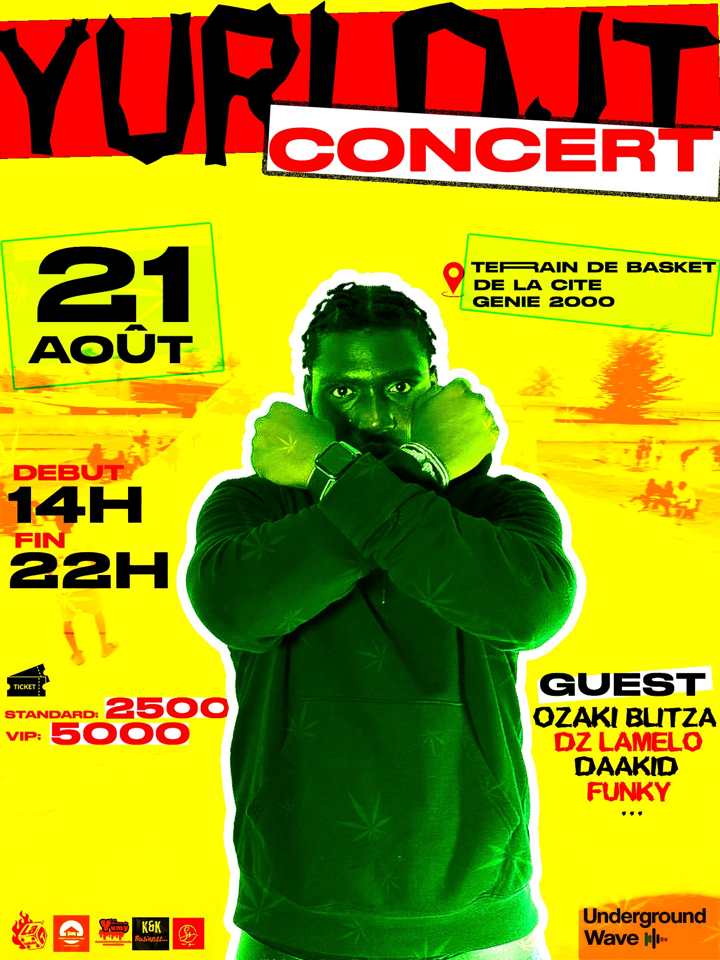  Achetez des tickets pour Concert de YURI DJT et profitez comme jamais auparavant.