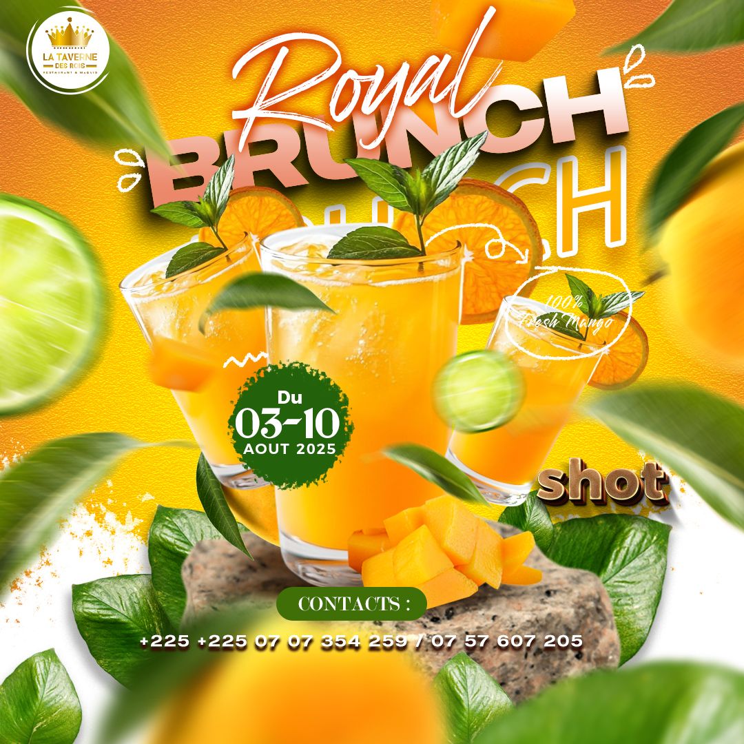 ROYAL BRUNCH : Ville de BOUAKE, Quartier broukro non loin de la cite mamba