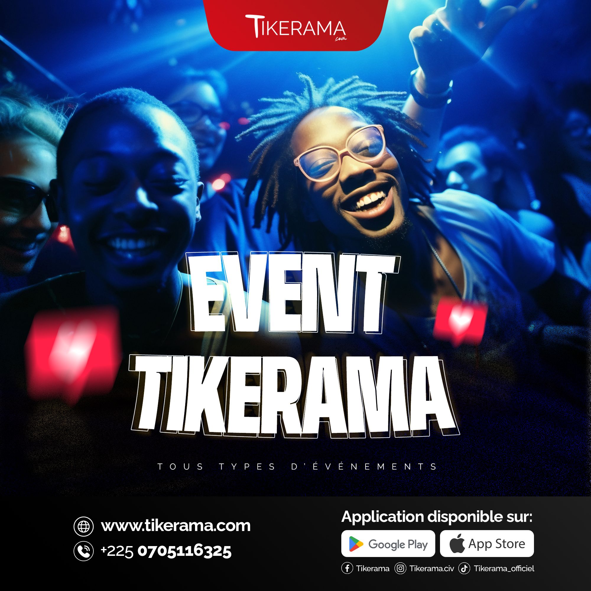  Achetez des tickets pour EVENT TIKERAMA et profitez comme jamais auparavant.